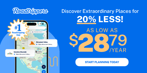 Save 20% on all Roadtrippers yearly subscription tiers